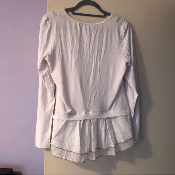 Melanie Lyne white zipper top - Picture 2 of 3